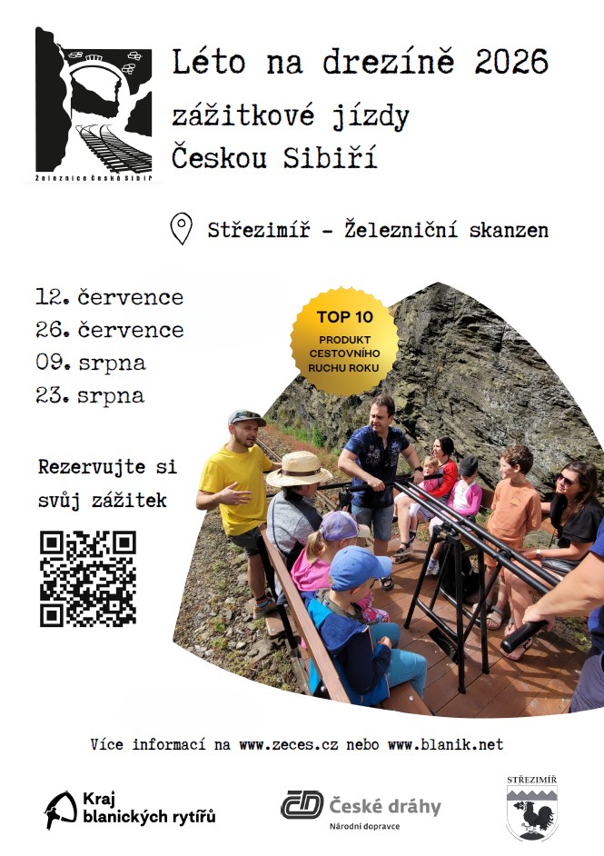 Léto na drezíně 2026